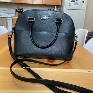Kate Spade Black Leather Handbag